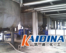 上海种良油脂化工采用凯迪牌导热油清洗剂顺利完成导热油反应釜的清洗工作