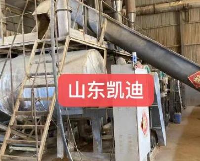 2023年7月22日扬州新材料公司导热油锅炉系统清洗工程进行中