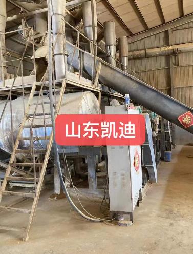 2023年6月30日山东滨州2台导热油锅炉系统整体清洗换油进行中
