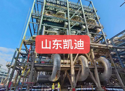 2024年1月10日山东凯迪承接大型丙烷脱氢装置清洗工程顺利竣工